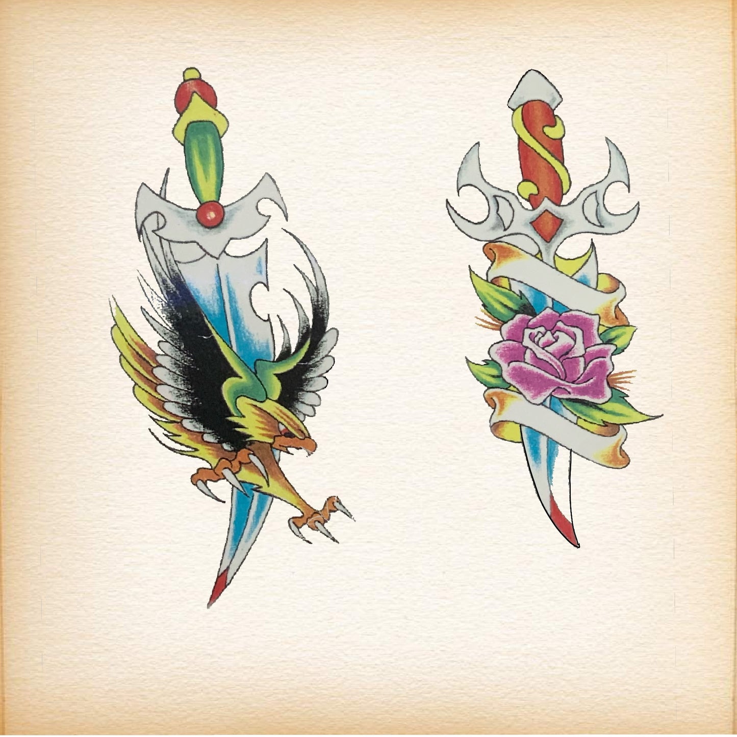 Traditional Tattoo   Daggers