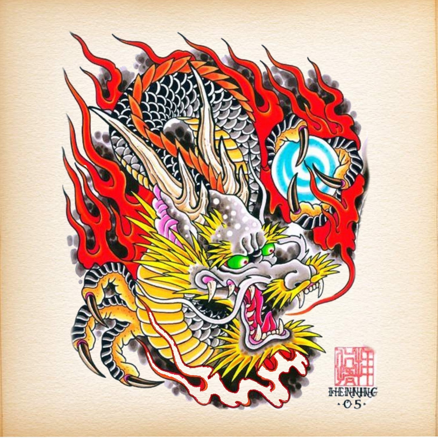 Japanese Tattoo   Dragon