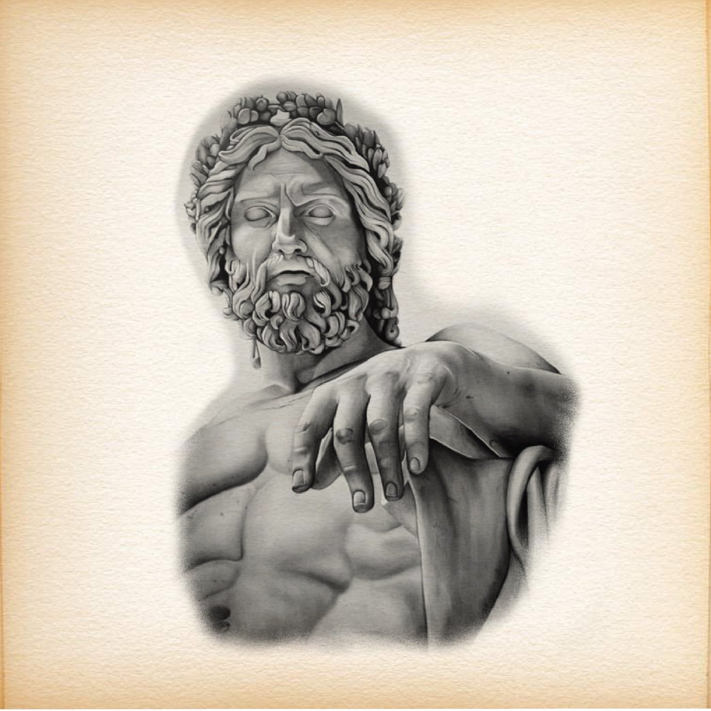 Realism Tattoo   Zeus