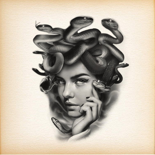 Realism Tattoo   Medusa